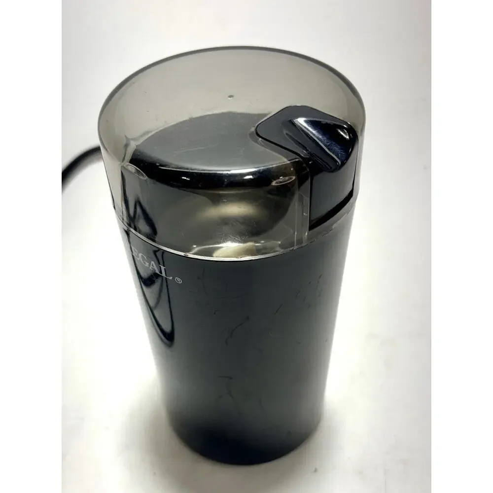 Regal Ware Coffee Spice Grinder K7450 Electric Blade Grinder Black Tested